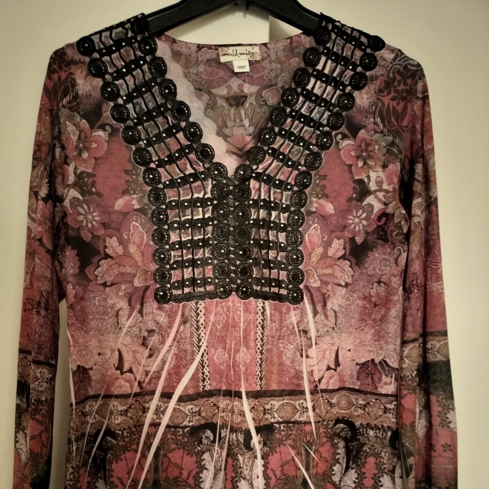 Multi colored blouse